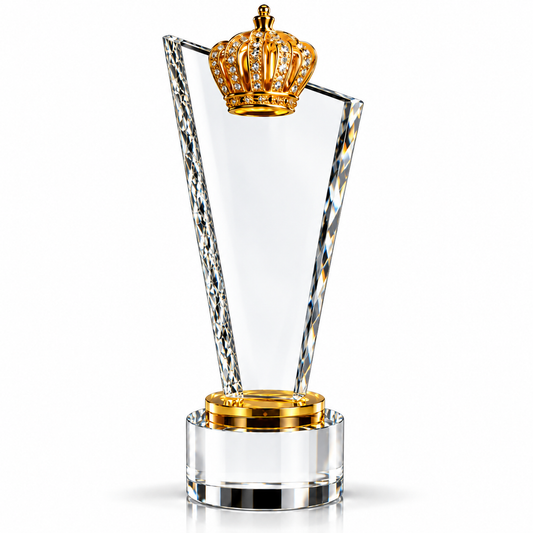 Royal Crown | Custom Crystal Outstanding Employee Award