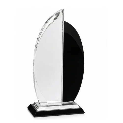Personalized Beacon Crystal Award Trophy