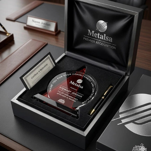 Crimson Peak Circle Plaque