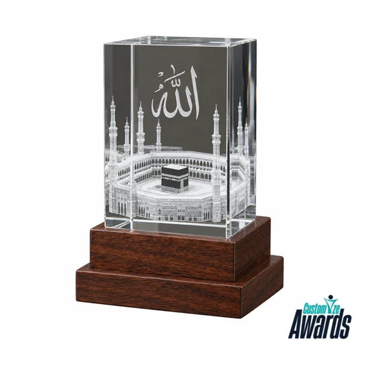 Sacred Kaaba | Islamic Masjid Crystal Award