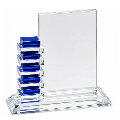 Personalized Resolute Crystal Award Trophy