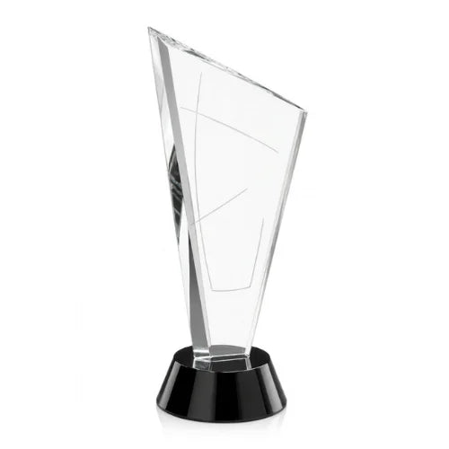 Personalized Engraved Invincible Crystal Award