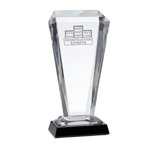 Engraved Executive Weston Crystal Award