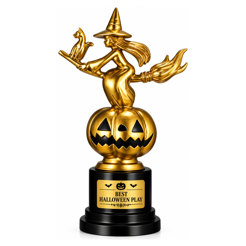 Enchanted Broom | Customized Halloween Witch Award