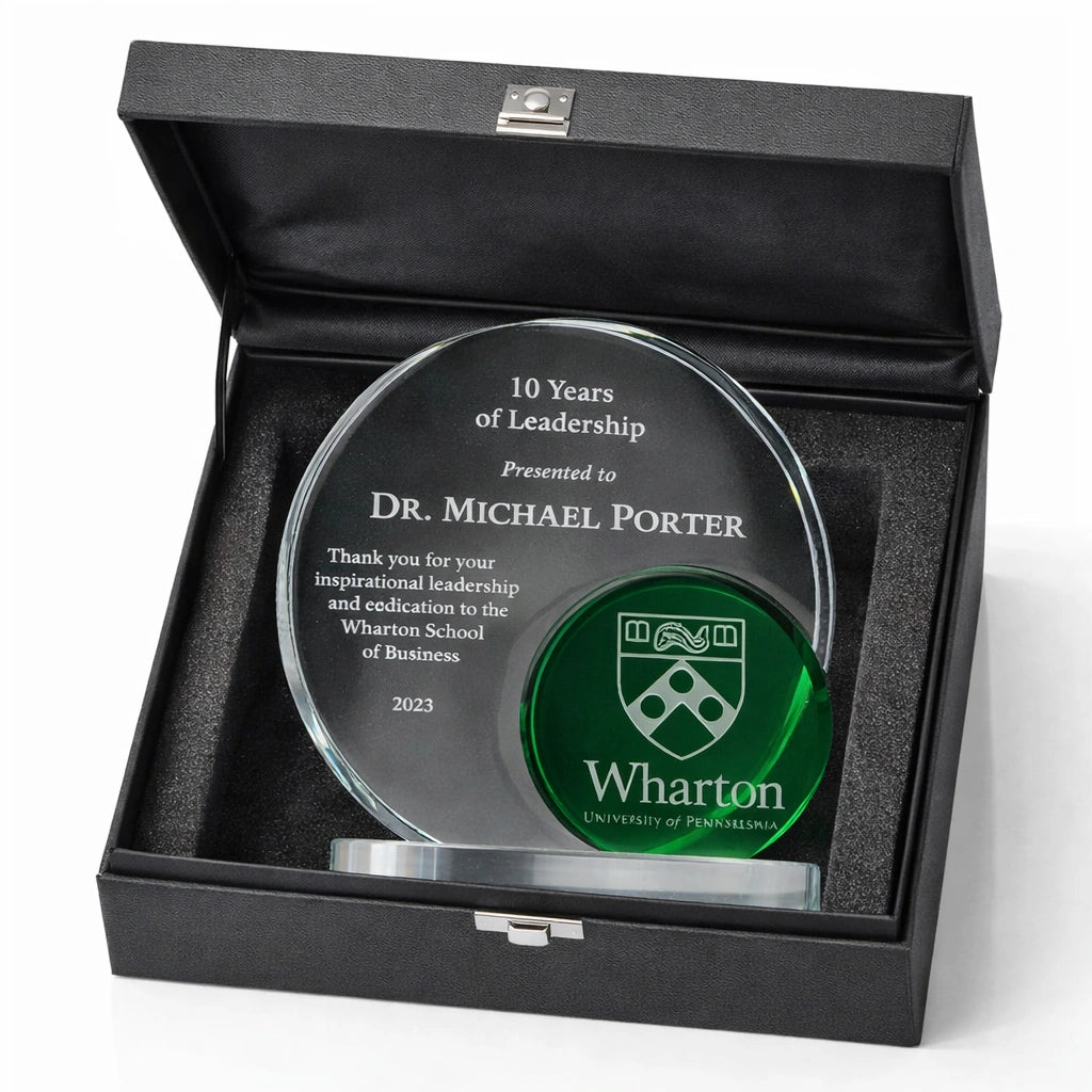 Emerald Orbit Plaque