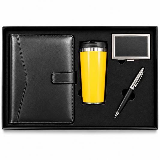 Executive Merit | Customized Corporate Gift Set with Travel Mug