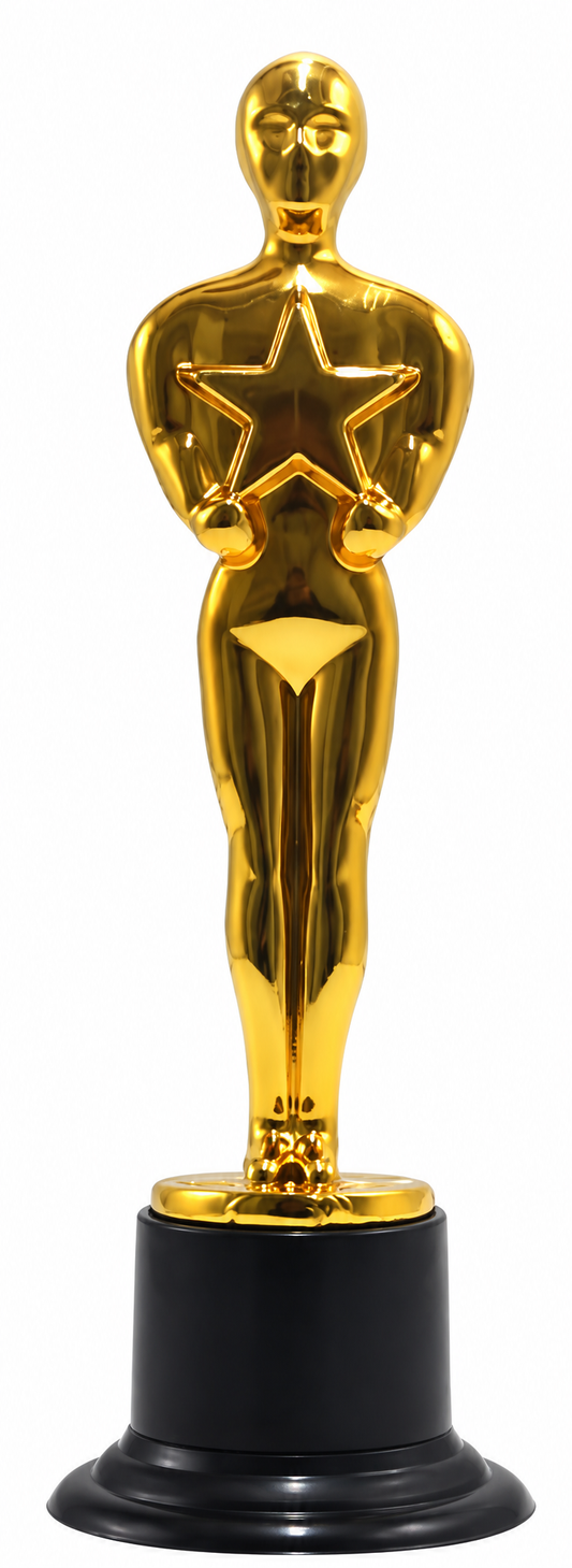Gratitude Star | Thanksgiving Gold Figurine Appreciation Trophy