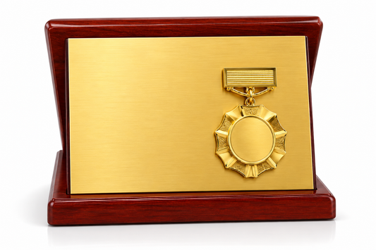 Decade Bond | Custom Wood Anniversary Award