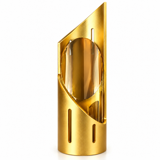 Liberty Crest | Veterans Day Gold Military Service Recognition Award