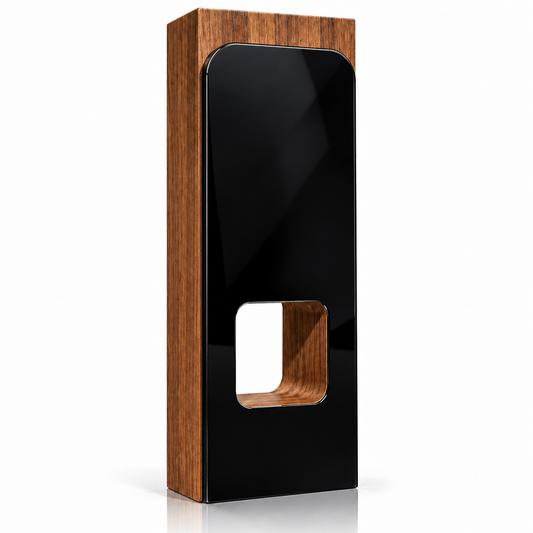 Black Pillar | Personalized Wood Plaques for Businesses