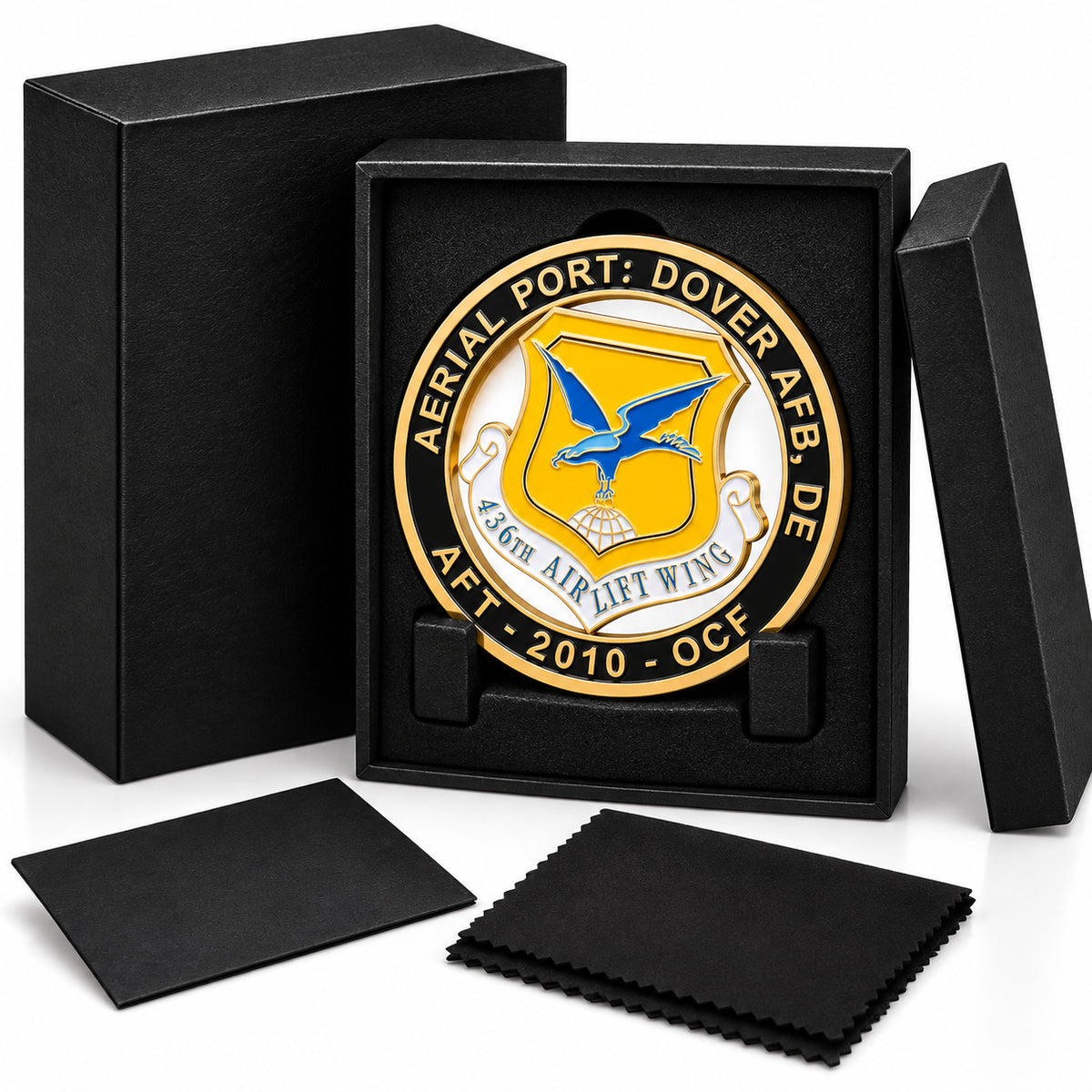 Air Force Challenge | Personalized Gold Air Force Service Recognition Coin