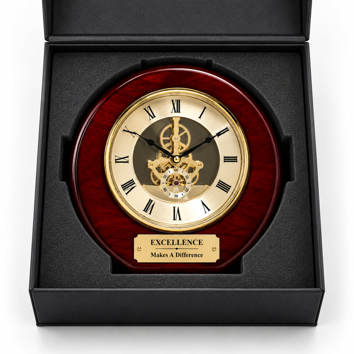Literary Legacy | Personalized Literary Award Wood Clock