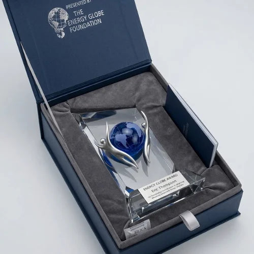 Crystal Leadership Plaque Award