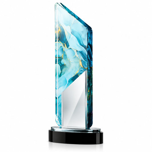 Ocean Edge | Personalized Crystal Team Achievement Award