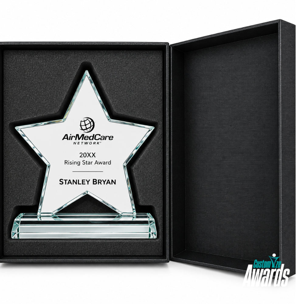 Crystal Star | Personalized Engraved Recognition Award