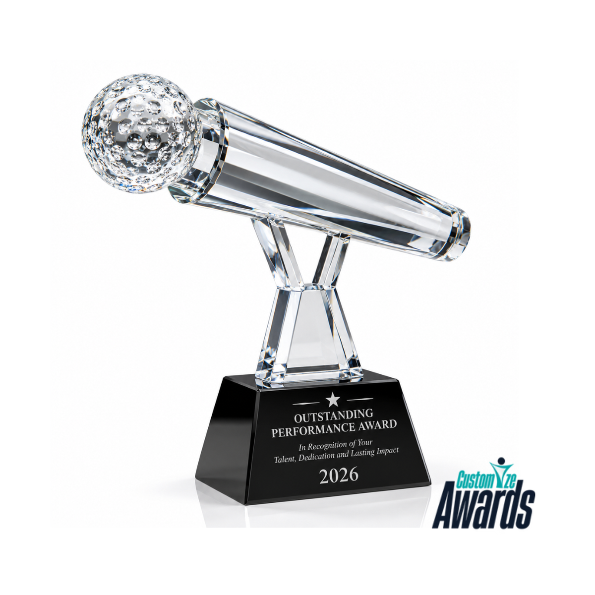 Precision Impact | Custom Crystal Performance Award