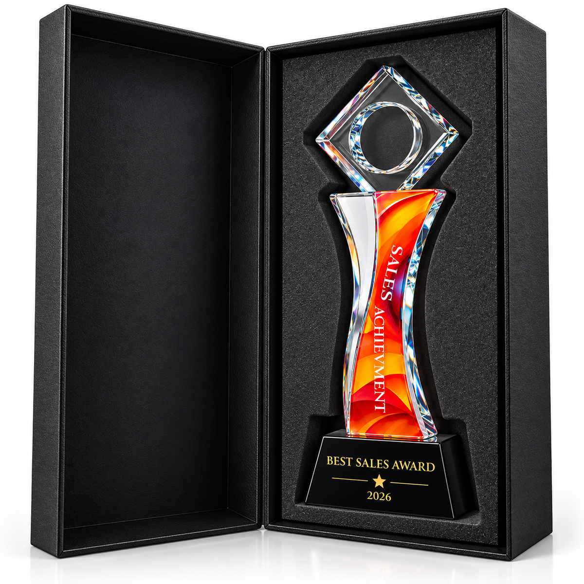 Emberrest | Custom Crystal Sales Achievement Award