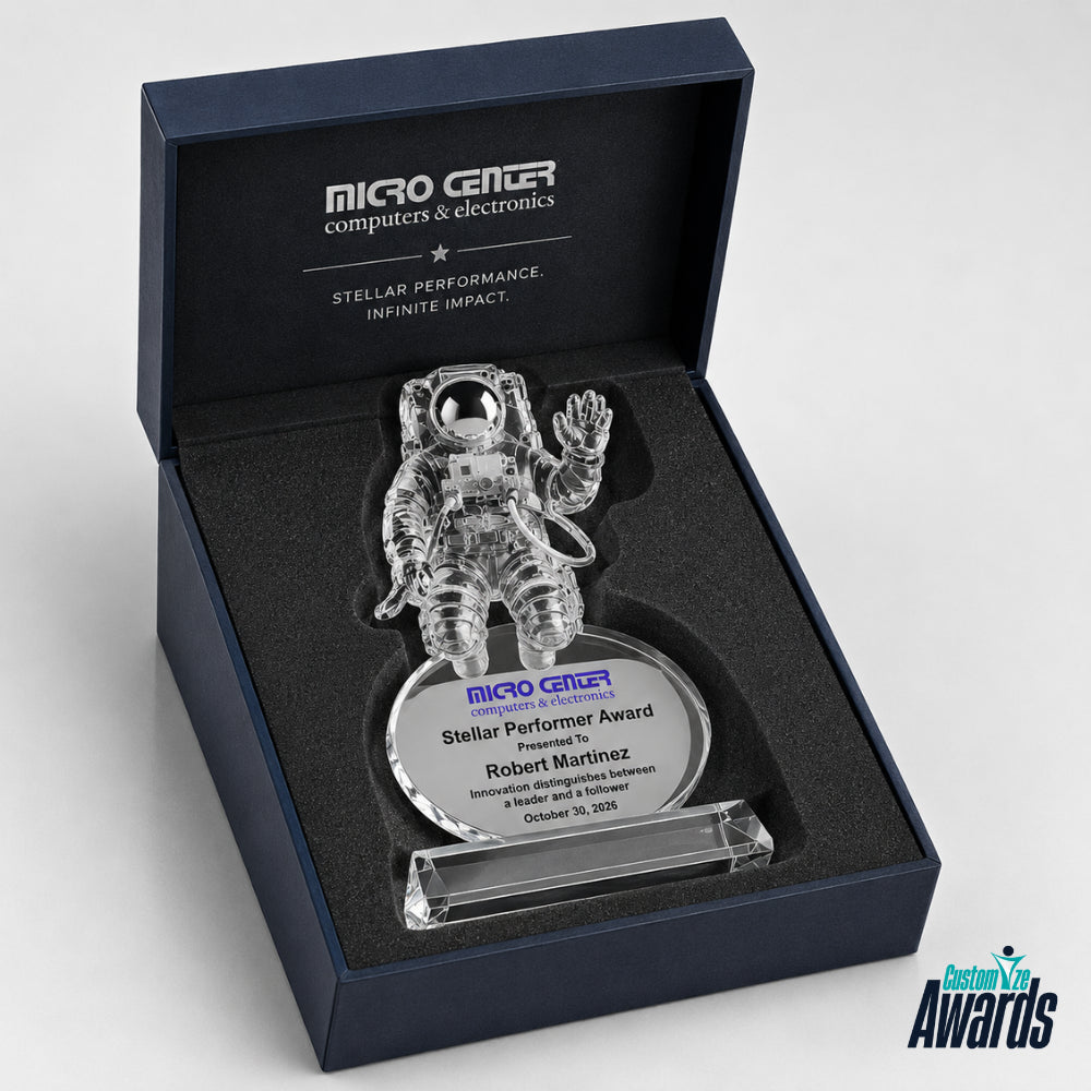 Orbit Astronaut | Space Excellence Crystal Award