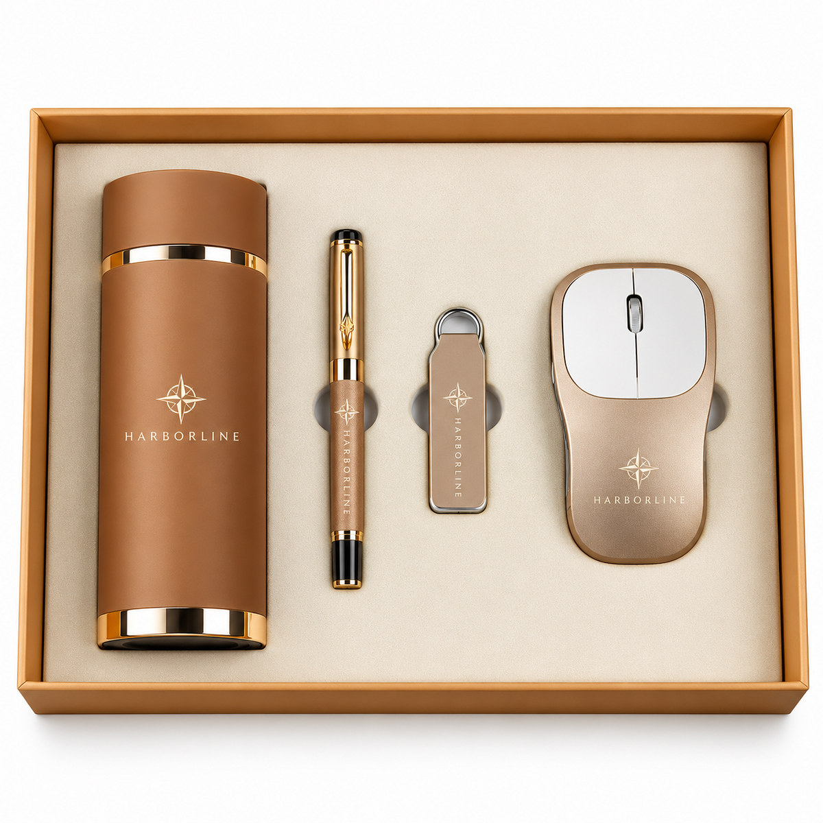 Harborline Prestige | Customized Bronze Corporate Gift Set