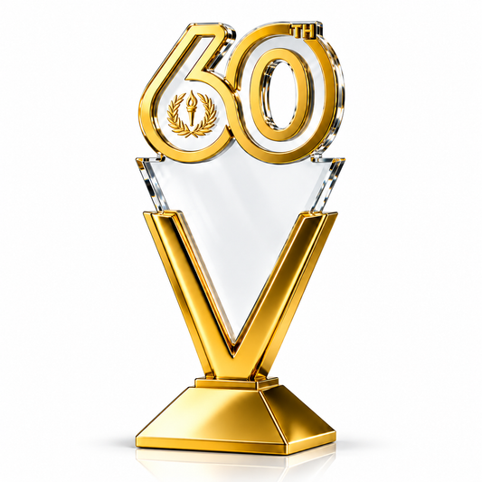 Golden Legacy | Custom 60th Anniversary Recognition Award