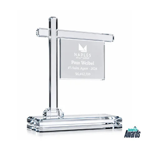 Architect Crystal Award β Real Estate Excellence Trophy