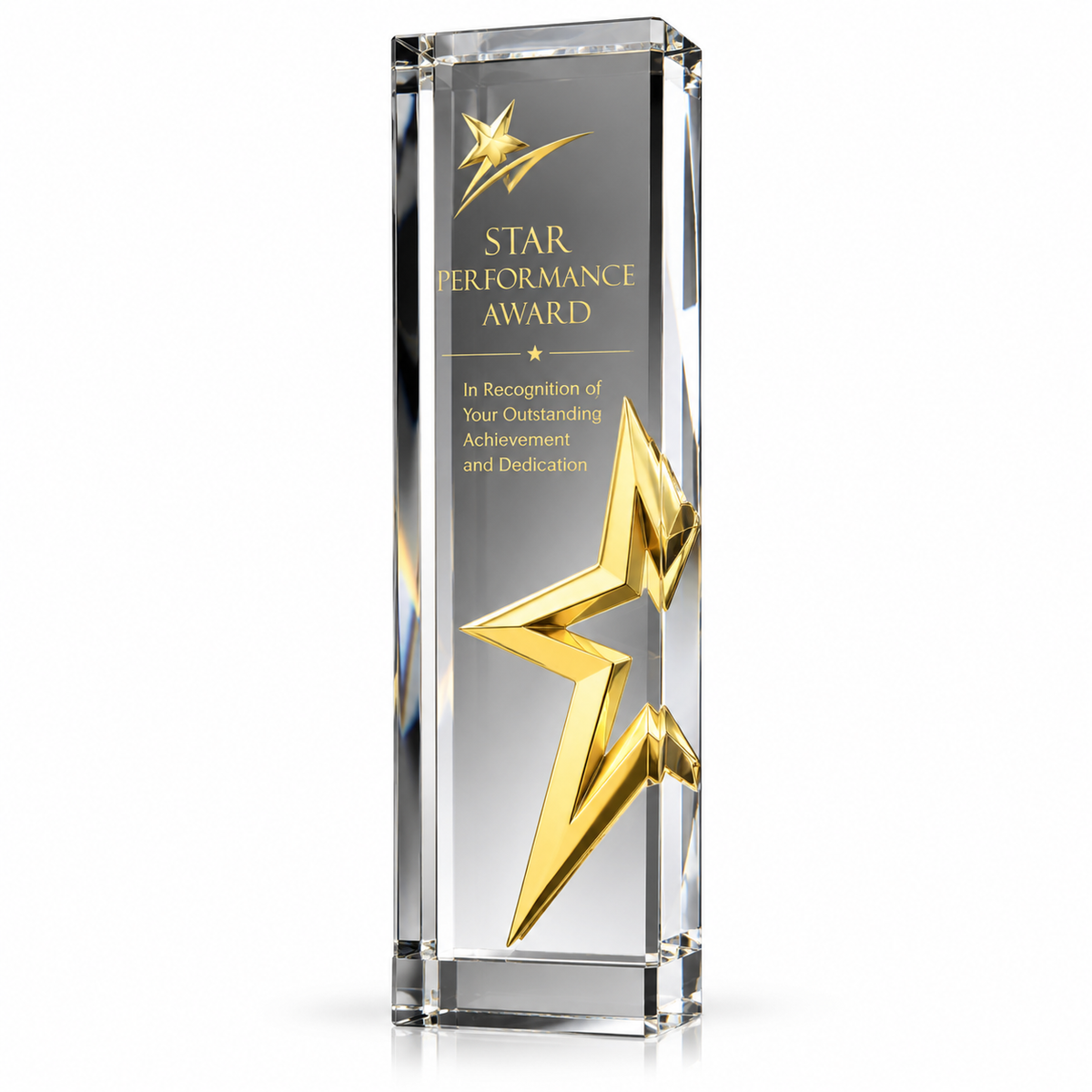 Aureate Star | Customized Achievement Crystal Awards