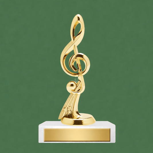 Standard Music Note Trophy