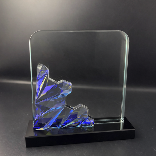 Custom Appreciation Crystal Plaque