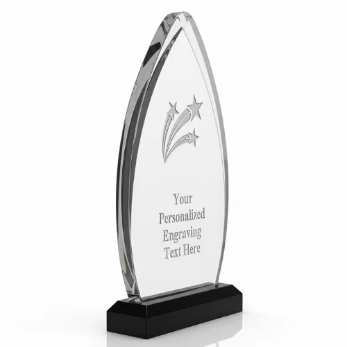 Custom Flame Acrylic Award