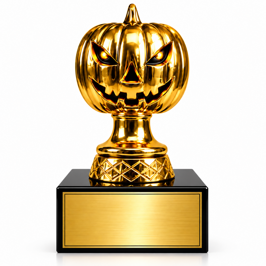 Midnight Glam | Customized Halloween Makeup Recognition Trophy