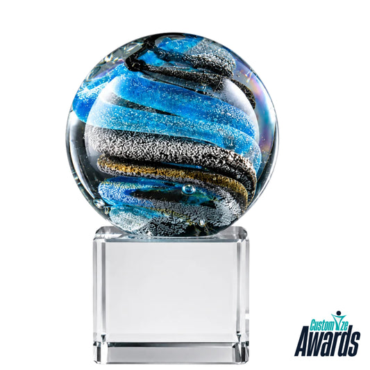 HelixArtGlassAwardwithoutengraving