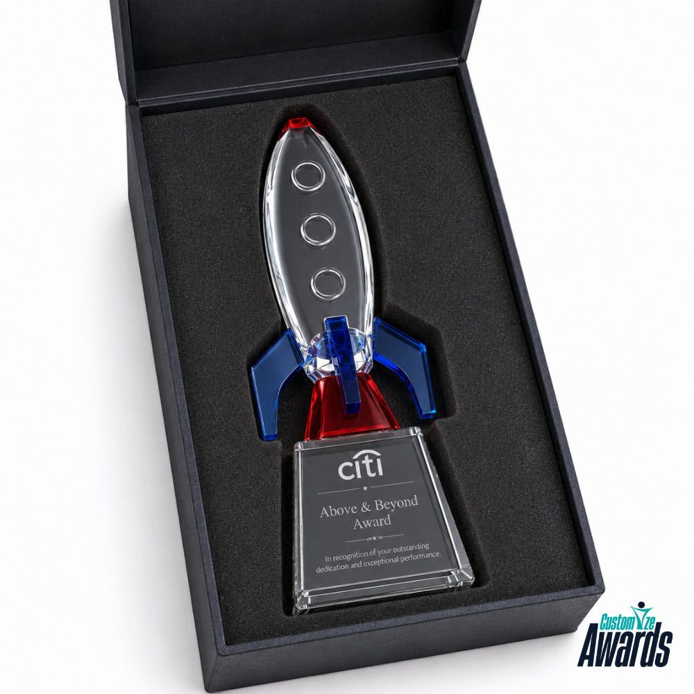Launch Rocket | Innovation Achievement Crystal Award