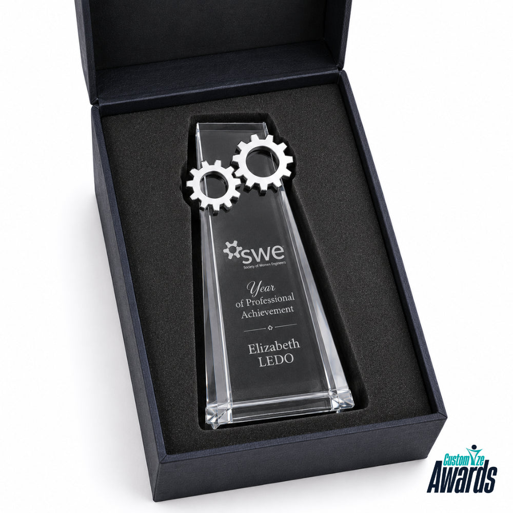 Legacy Gear | Engineering Excellence Crystal Award