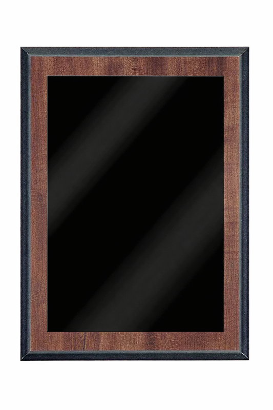 Lustrous Ebony Plaque