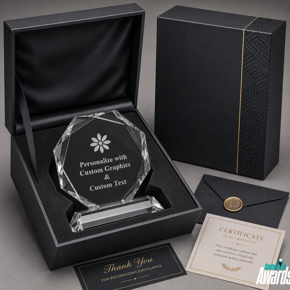 OctagonCrystalAwardpakaging