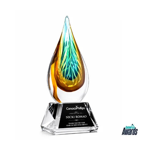 Phoenix Art Glass Award β Leadership Excellence Trophy