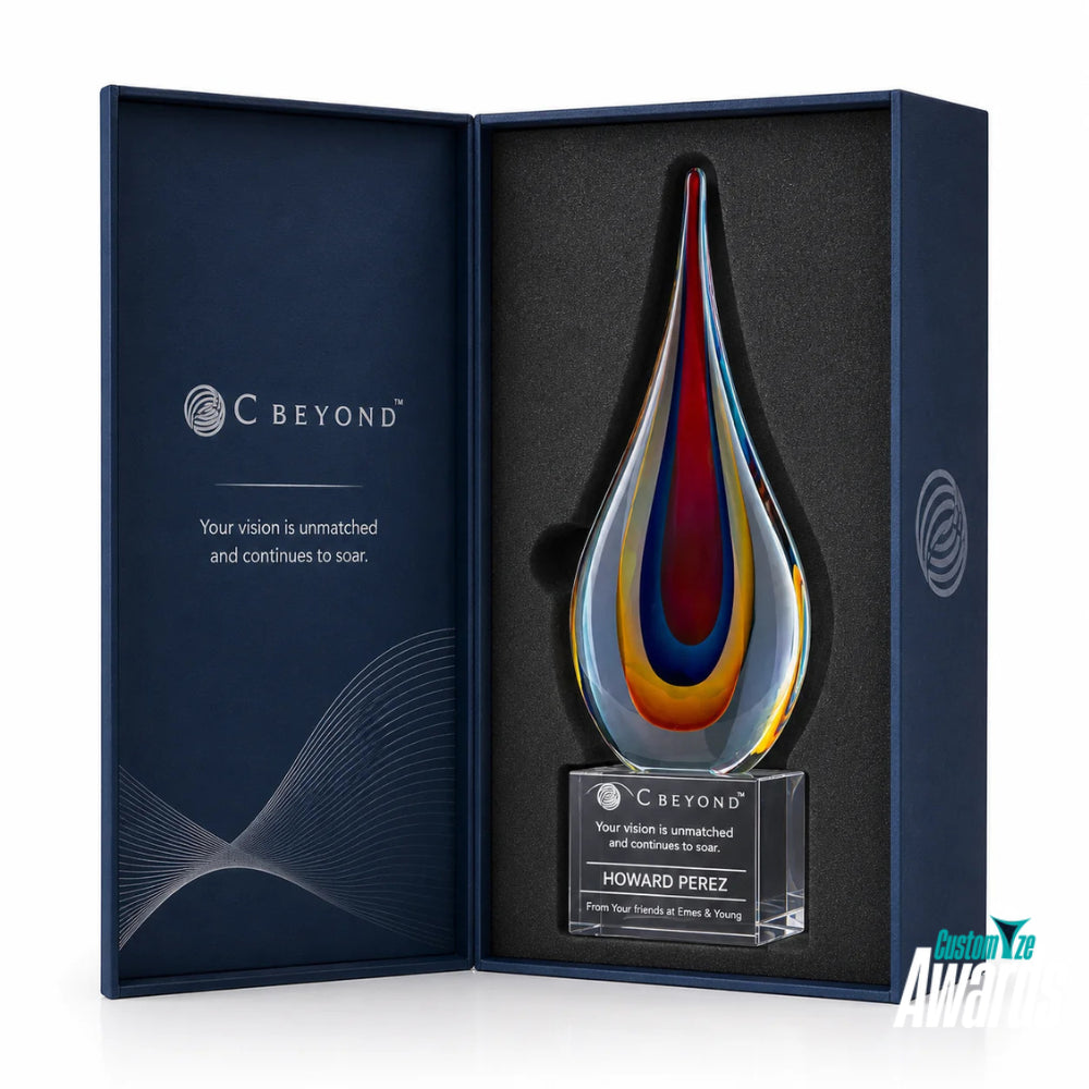 TorchierMulticolorArtGlassAwardpakaging
