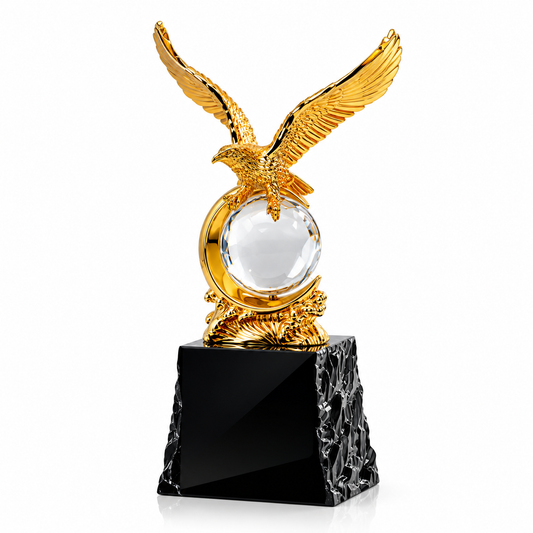 Eagle Legacy | Outstanding Leadership Art Glass Award