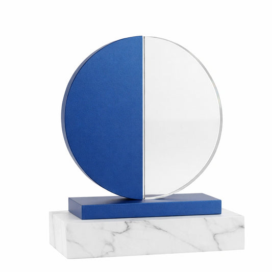 Azure Celestial Crystal Plaque Awards