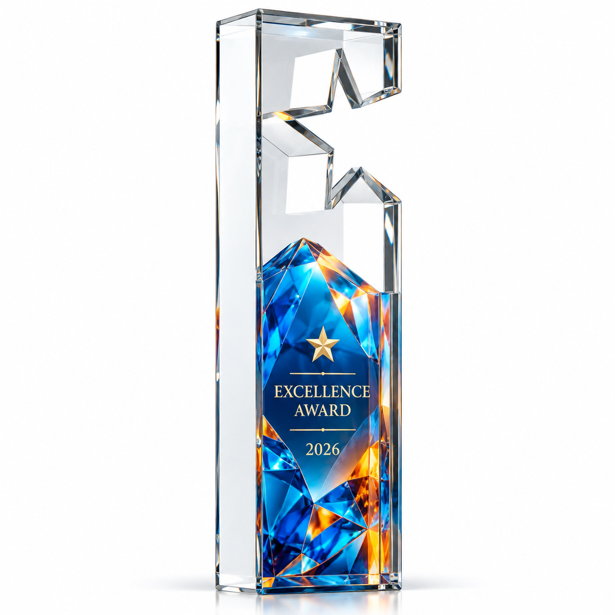 Safety Sight | Trophée en acrylique pour la protection en milieu de travail