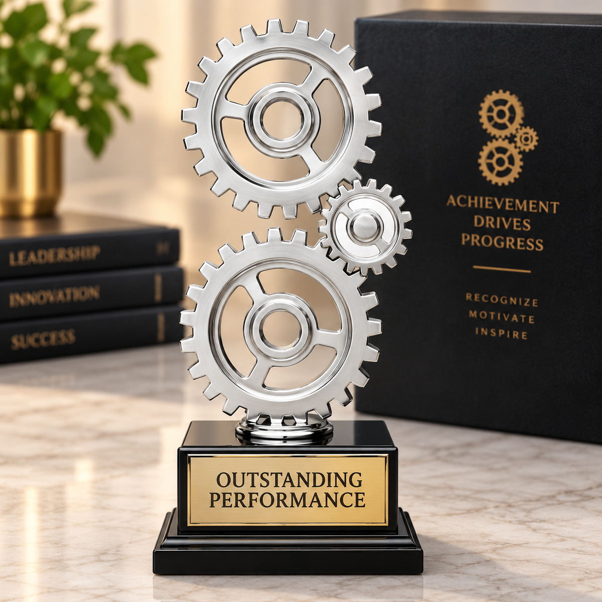 Synergy Gear | Gear-Inspired Award for Collaboration and Team Excellence