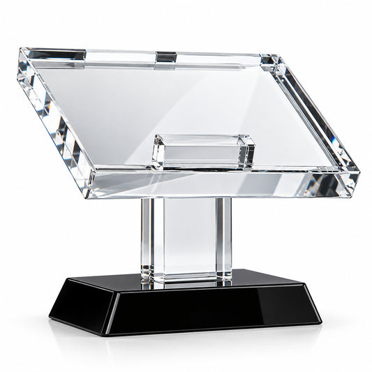 Essential Stand | Custom Crystal Logo Display Award