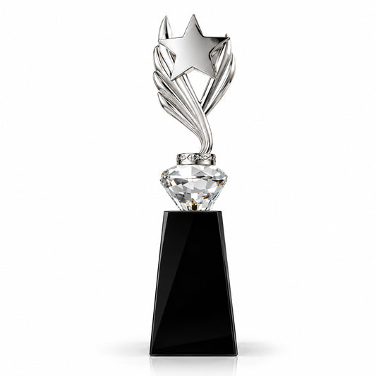 Celestial Star | Custom Art Glass Recognition Award