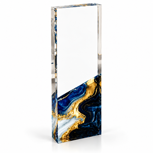 Marble Elegance | Custom Acrylic Family Reunion Award