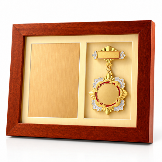 Frontline Valor | Custom Wood Service Recognition Award