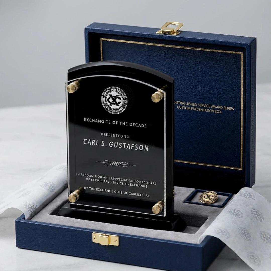 Floating Arc Plaque