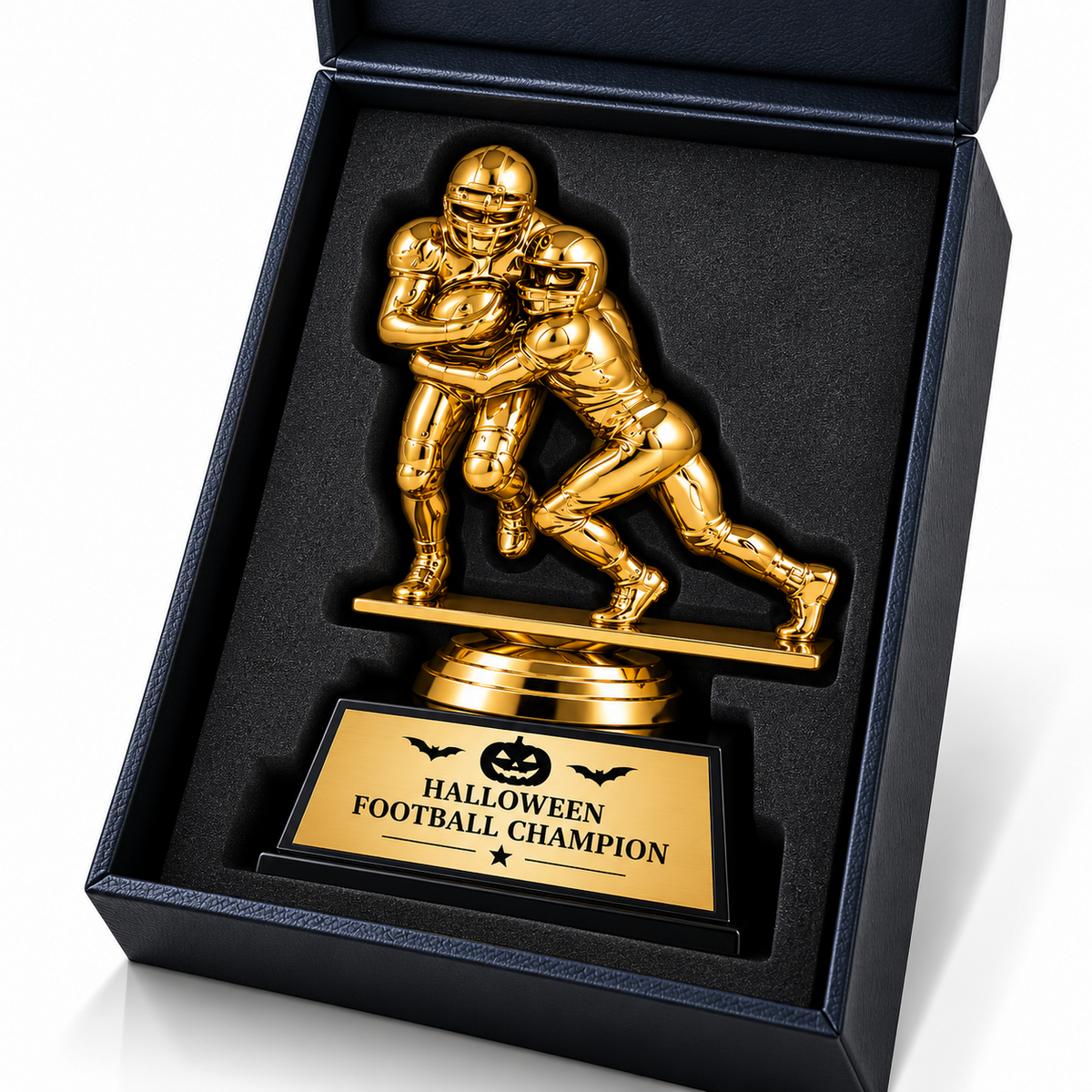 Midnight Tackle | Customized Halloween Achievement Trophy
