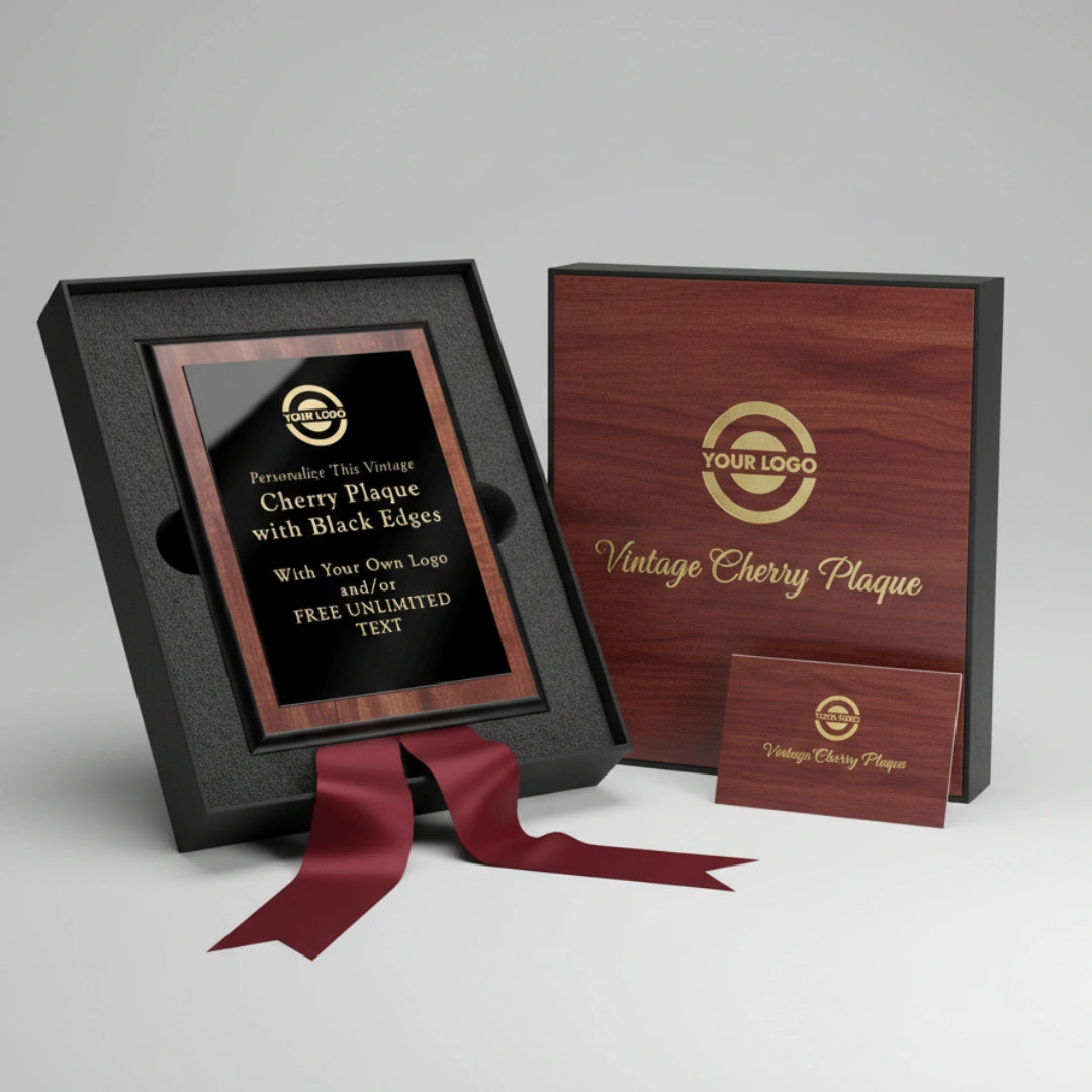 Lustrous Ebony Plaque