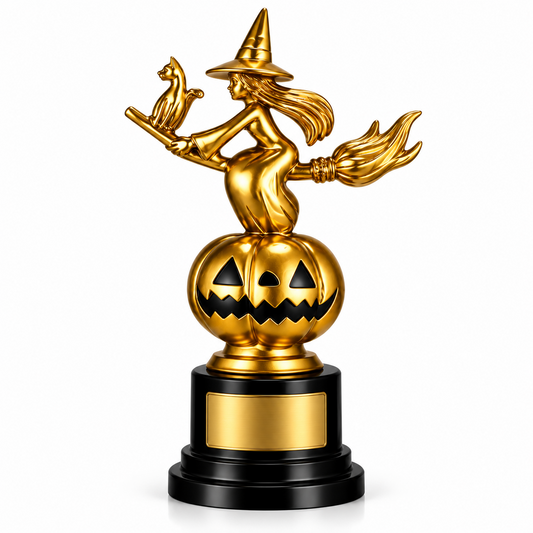 Enchanted Broom | Customized Halloween Witch Award