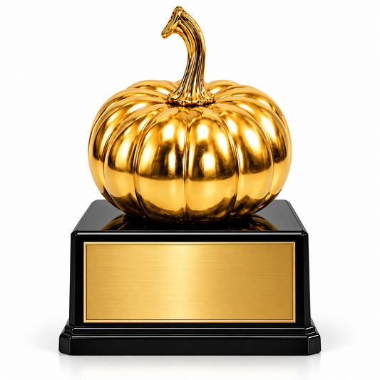 Harvest Gourd | Customized Halloween Pumpkin Trophy